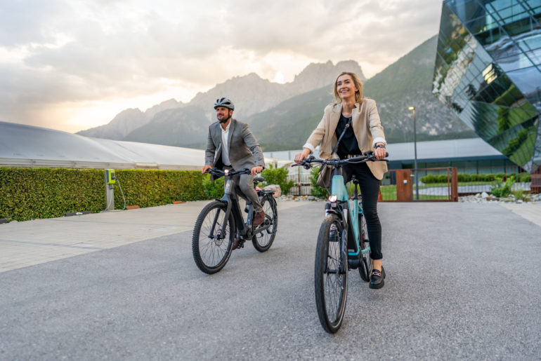 Mit dem E-Bike zur Arbeit