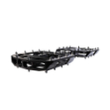 Tatze Pedal MC-AIR Flatpedal Chrom - Schwarz