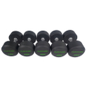 Tunturi Pro PU Hanteln Kompakt 34 - 42 kg - 5 Paar