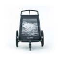 Cube Kinder Fahrradanhänger Double CMPT black
