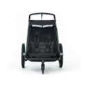 Cube Kinder Fahrradanhänger Double CMPT black