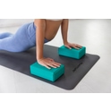 Tunturi yoga block, turquoise