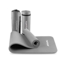 Tunturi Fitnessmatte mit Tasche grau