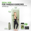 Tunturi Fitnessmatte mit Tasche mint