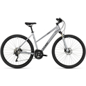 Cube Nature EXC polarsilver'n'black 2024 Trapeze - RH 46 cm