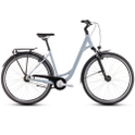 Cube Town ONE polargrey´n´white 2025 Easy Entry - RH 53 cm