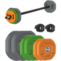 Tunturi Aerobic Pump Set, 20kg, Gummi