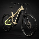 Haibike Allmtn 3 coffee green blue 2025 - RH-M