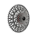 Sram Kassette XS-1297 T-Type 12-fach 10-52T. silber
