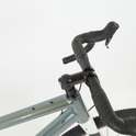 BMC UnReStricted AL ONE metallic grey green 2024 - RH-M exhibition bike