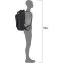 Ortlieb Rucksack/Packtasche Vario Lite QL2.1 22 L black
