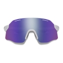 Smith Brille Vert white/Chromapop violet mirror