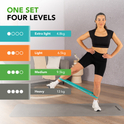 Tunturi Mini Resistance Band Set 4 Stk.