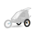 Cube Fat Wheels hinten für Kinder Fahrradanhänger Double black