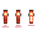 Sigma Blaze rear light with brake light function incl. rechargeable battery