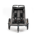 Cube Children's bike trailer Double PURE black'n'grey