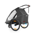 Cube Children's bike trailer Double PURE black'n'grey