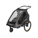 Cube Children's bike trailer Double PURE black'n'grey