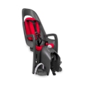 Hamax Caress GT, dark grey and red, fits onto the luggage rack