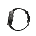 Garmin Fenix 9 Pro inReach carbongrau DLC Titan schwarz / kieselgrau 47 mm