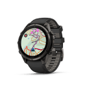 Garmin Fenix 9 Pro inReach carbongrau DLC Titan schwarz / kieselgrau 47 mm