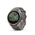 Garmin Fenix 9 Pro inReach Solar Titan kieselgrau / silbergrau 47 mm