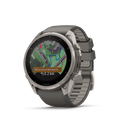 Garmin Fenix 9 Pro inReach Solar Titan kieselgrau / silbergrau 51 mm