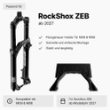 Unleazhed Holder für M09 & M06 für RockShox ZEB ab MJ 2027