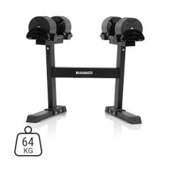 Hammer Smartlock dumbbell set 64 kg