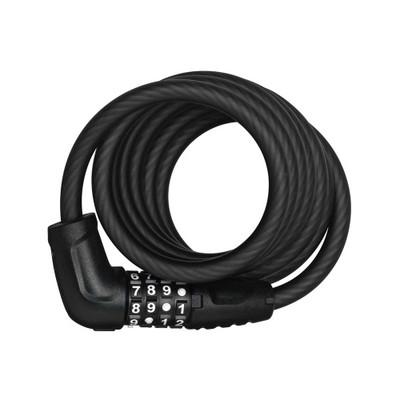Abus spiral cable lock Numero 5510C/180 BK