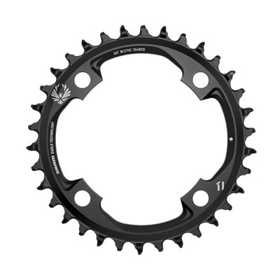 Sram chainring X-Sync Eagle 0 mm offset 34T. black