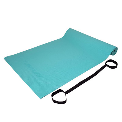 Tunturi yoga mat PVC turquoise