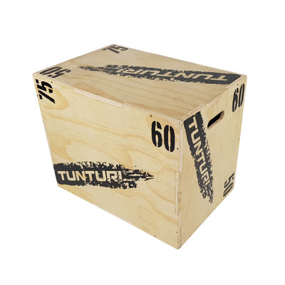 Tunturi Plyo Box Wood 50x60x75 cm