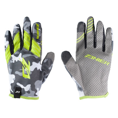Zanier Gloves SHREDDER unisex camo lime