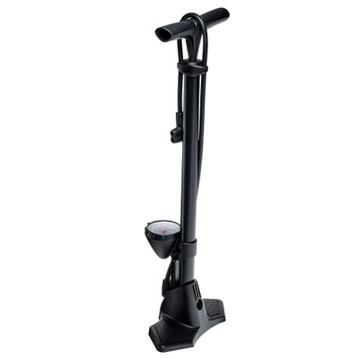 RFR floor pump HQP black'n'glossy black