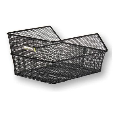 Basil Cento S black close-meshed bicycle basket
