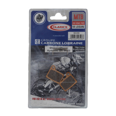 Clarks Bremsbelag für Shimano Deore Hydraulic BR-M555 organisch