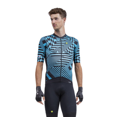 ALE Checker SS Jersey light blue