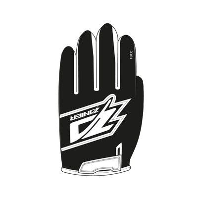 Zanier Gloves DOWNHILL Unisex schwarz