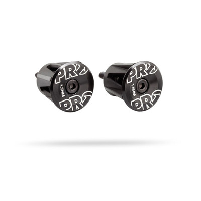 Pro handlebar end cap aluminium black screw-on