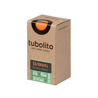 Tubolito Fahrradschlauch CycloCross/Gravel-All SV 60 mm orange