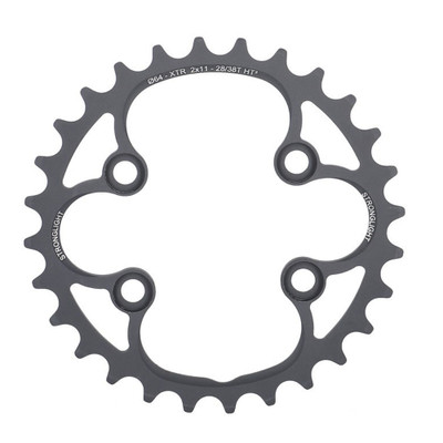 Stronglight Kettenblatt für Shimano XTR 2 x 11 innen 28T.