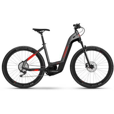 Haibike Trekking Cross 9 Low Step anthracite/red 2022