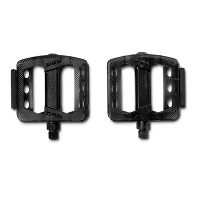 thumbnail image 2 of ENIX Polymer Bike Pedals – Pair Of Black Platform Pedals, 1/2" Axle, Loose Ball Bearings 2 of 5