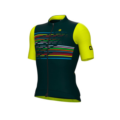 Ale SS Jersey Logo PR-S dark green