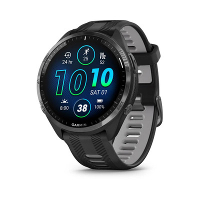 Garmin Forerunner 965 black/light grey bundle incl. HRM 200 chest strap - M-XL