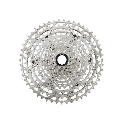 Shimano Deore CS-M6100 12-speed 10-51T cassette.