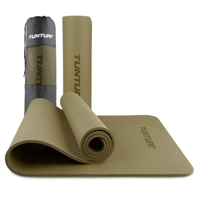 Tunturi Yogamatte 8mm, armeegrün