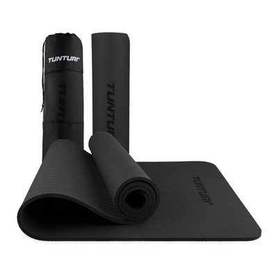Tunturi Yogamatte 8mm, schwarz