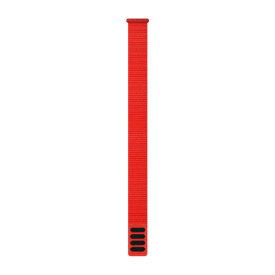 Garmin UltraFit-Armband 22mm Nylon Flammenrot
